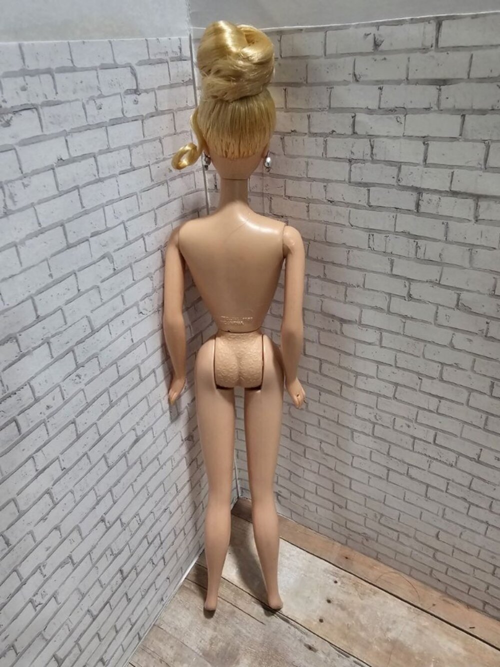 Mattel 1997 Sparkle Beauty Barbie Doll Special Edition Blonde Updo Nude Rare HTF - Picture 5 of 7
